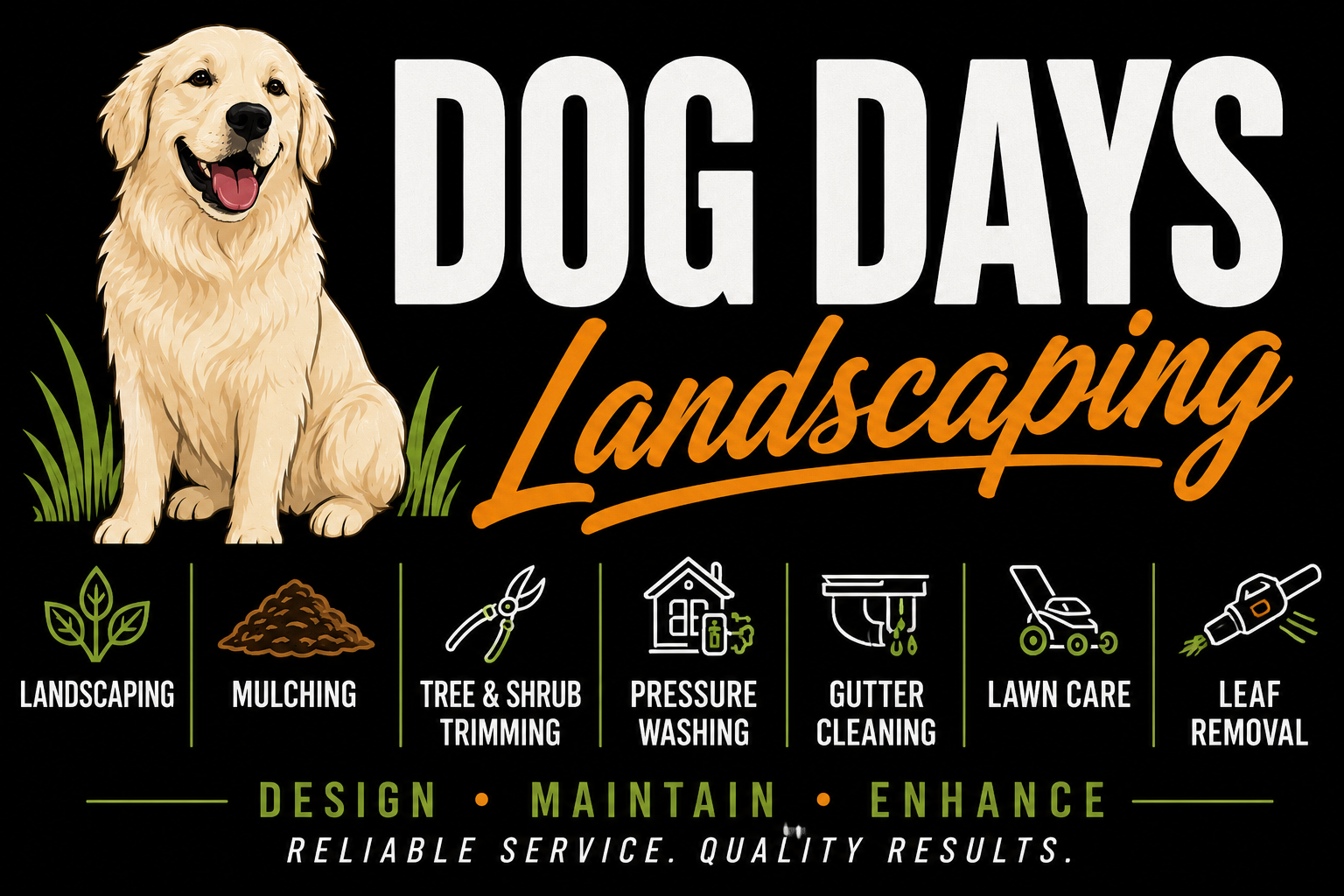 Dog Days Landscaping services